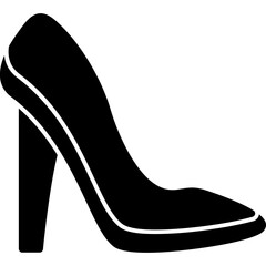 Canvas Print - High Heels Icon