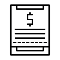 Sticker - Receipt Icon