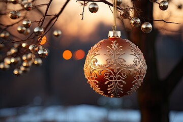 Sticker - Hanging glass ball