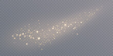 Bright Christmas Glitter Background Design. Bokeh Light Effect Of An Explosion Of Flickering Particles. Bright Light Dust Png Vector	
