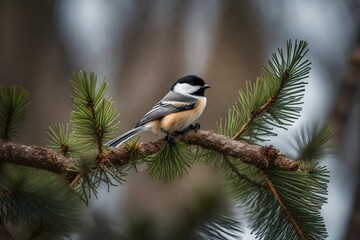 Canvas Print - great spotted woodpecker