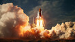 Thrilling NASA Space Shuttle Ignition: A Spectacular Dance of Fire and Smoke