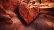 heart on the rocks