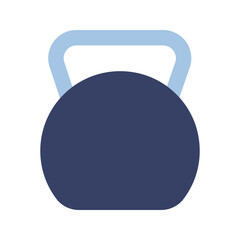 Wall Mural - dumbbell flat icon