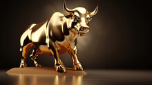 Bullish Divergent Concept, Gold Bull