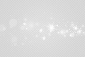 Poster - Brilliant dust vector shine. Glittering shiny ornaments for background. Vector illustration.	
