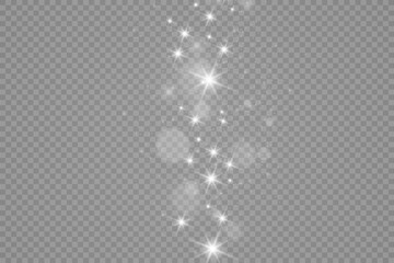 Poster - Brilliant dust vector shine. Glittering shiny ornaments for background. Vector illustration.	
