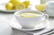 A Refreshing Cup of Lemon Tea with a Zesty Slice of Citrus