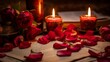 © ColdFire - Romantic room with candles and rose petals