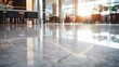 © IndigoElf - Sparkling shiny marble floor in modern commercial lobby of business center. Premium flooring in a hotel or office.
