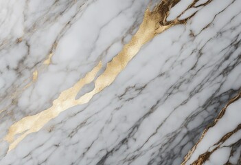 White marble stone texture with gold and gray veins