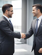 © Soni's Corner - two businessmen shaking hands