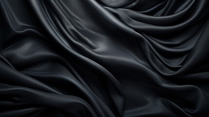 Aufkleber - Dark fabric texture. Clothes background