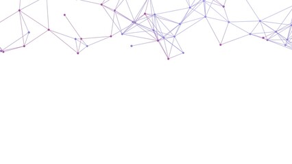 Poster - Abstract geometric background. Plexus mesh backdrop illustration.