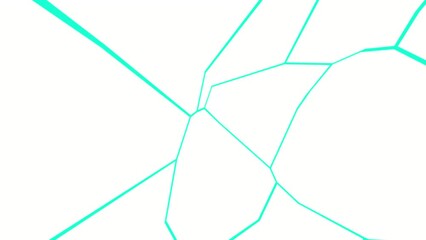 Poster - Light background of dynamic broken lines. Video screensaver.
