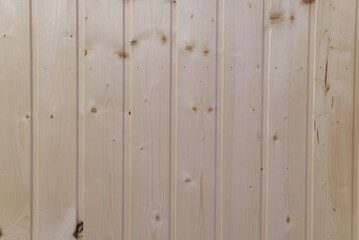 Wall Mural - The texture of the wall made of wooden boards