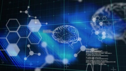 Poster - Animation of scientific data processing over grid