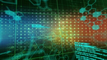Poster - Animation of scientific data processing over grid