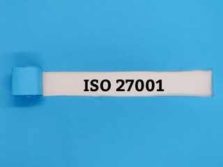 ISO 27001 is an international standard for information security management.