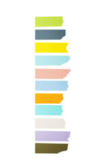 Poster - Colorful sticker paper tape