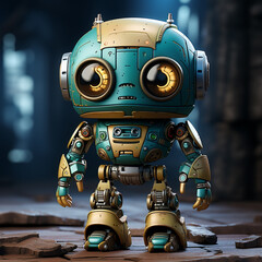 3d alien robots