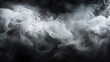 Abstract white and balck color background with smoke pattern, 3D illustration.	