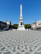 Lisbon, Portugal, Praca dos Restauradores (Restoration Square), Monument with Obelisk