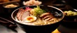 In Sapporo Hokkaido there is a popular Japanese restaurant known for its delicious and authentic Ramen dishes made with rich and savory miso broth served piping hot in a traditional Asian st