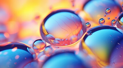 abstract clean macro background macro illustration nature natural, blue air, liquid oxygen abstract 