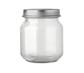 Wall Mural - glass jars isolated