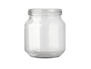 Wall Mural - glass jars isolated