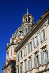 Wall Mural - Architecture of the city of Turin, Italy, Europe