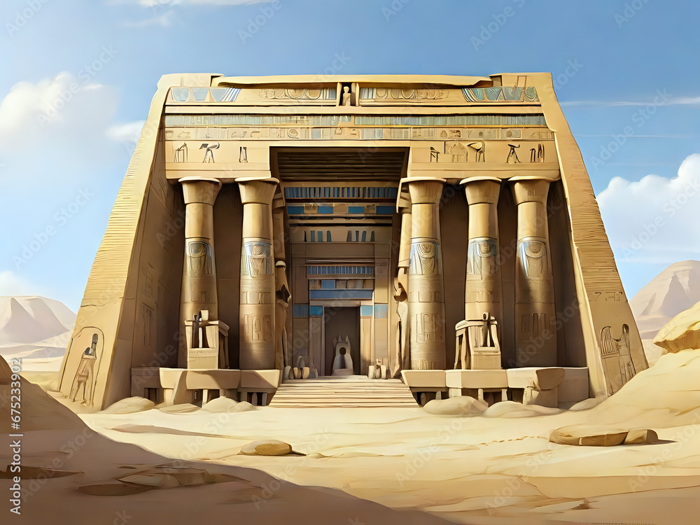 temple of horus edfu country,ancient,architecture,temple,roman,stone ...