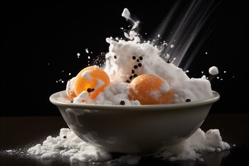 Wall Mural - starch in a bowl