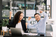 © Nuttapong punna - Those who work hard, win in the conference room new startup project.