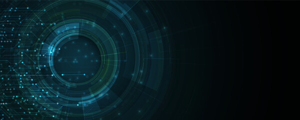 Technology abstract futuristic background for internet business. Big data concept.