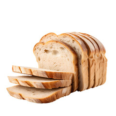 Canvas Print - Bread on transparent background PNG