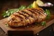 deliciously seasoned grilled chicken. Generative AI