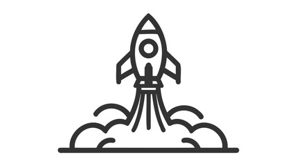 Poster - Startup icon. Simple element illustration. Startup symbol design from Startup collection. Can be used for web and mobile