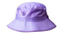 Purple Bucket Hat Isolated On A Transparent Background, Generative AI