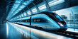 © GEMES - train station large view photo of a panoramic train full