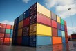 © nataliya_ua - cargo containers in port