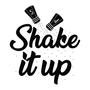 Stylish , fashionable  and awesome Kitchen typography art and illustrator