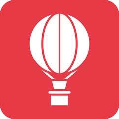 Poster - Balloon Line Color Icon