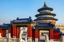 The Temple Of Heaven In Bejing China