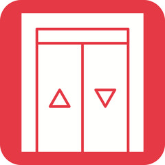 Sticker - Elevator Line Color Icon