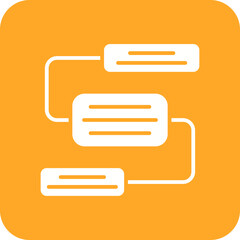 Sticker - Workflow Line Color Icon