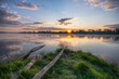 sunrise over the Vistula River 2