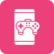 © SAMDesigning - Mobile Gaming Line Color Icon