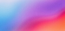 Blue Yellow Pink Orange White Abstract Color Gradient On Black Background, Grainy Texture Website Header Design, Blurred Vibrant Colors, Copy Space